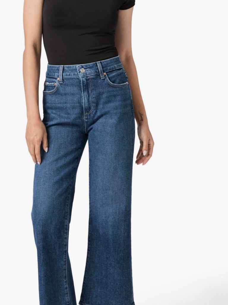 Paige Leenah Ankle Wide Leg Jeans - Nwt. Soundcheck. 30p